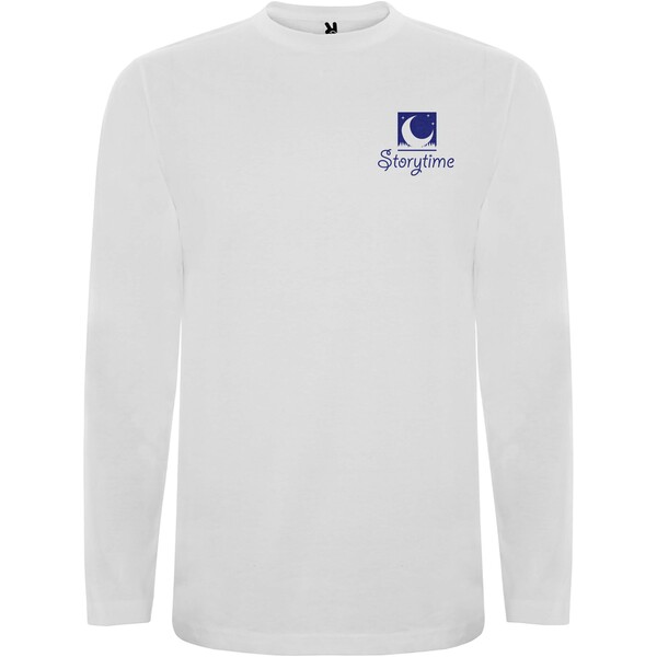 Extreme 160 g/m2 T-shirt met lange mouwen - Wit / 3/4