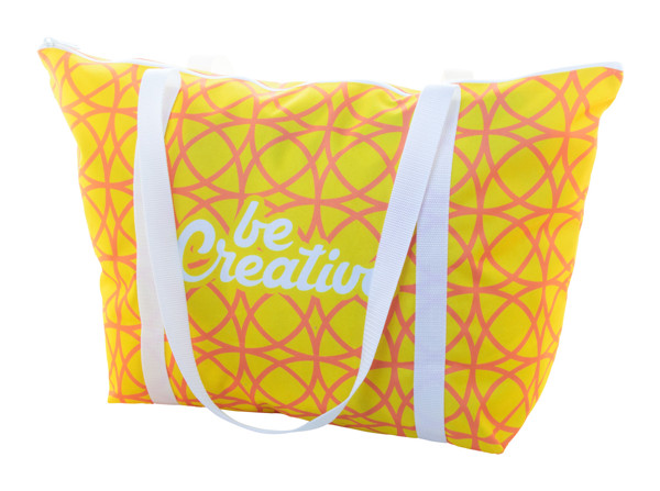 Custom Beach Bag SuboShop Playa Zip - White