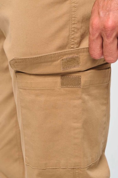 Unisex Cotton Stretch Trousers - Dark Grey / 46