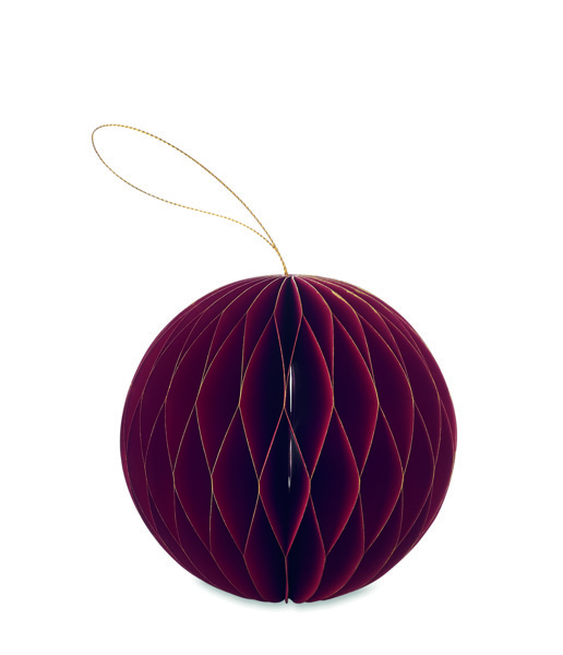 Porte-boules de Noël pliable Harmobauble - Rouge