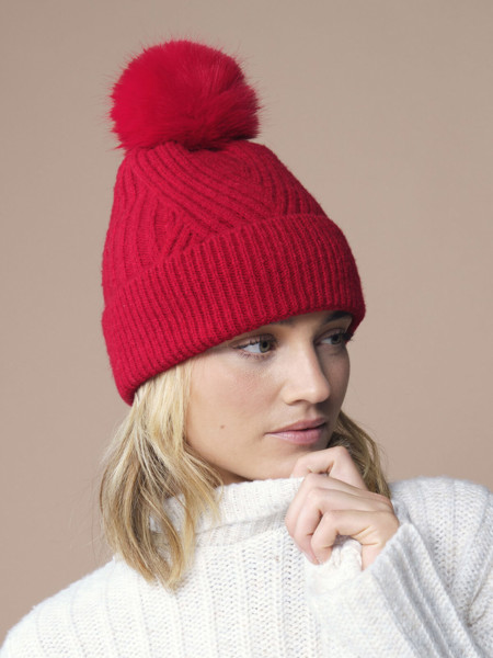 Snow Luxe Beanie - White