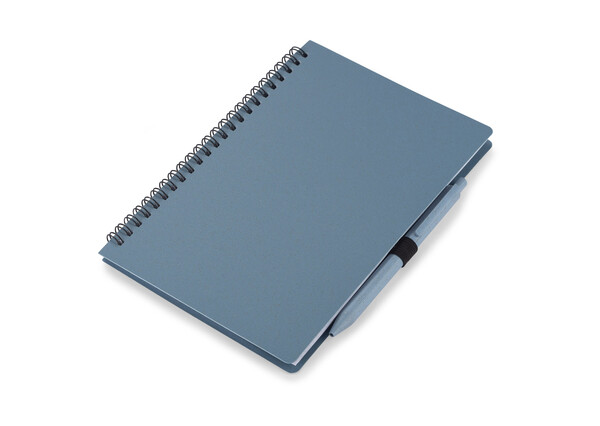 Notebook with pen TRESA A5 - blue
