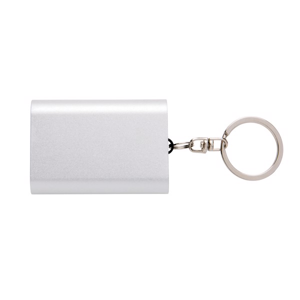 1.000 mAh keychain powerbank - Silver