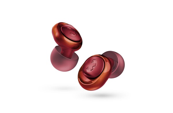 Fresh 'n Rebel Pearls Radiant Festival Earplugs – Certified Hearing Protection - Red