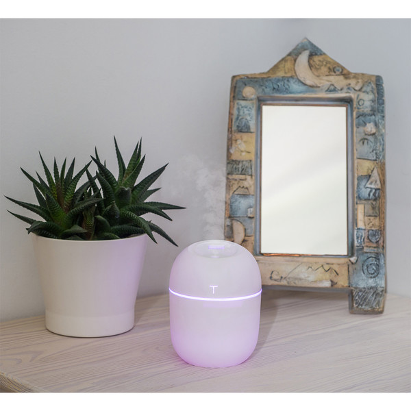 Misty humidifier with lamp