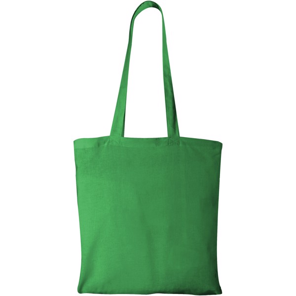 Carolina 100 g/m² cotton tote bag 7L - Bright Green