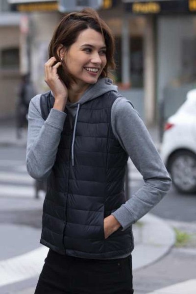 Arthur Women - Lightweight Bodywarmer - Deep Black / M