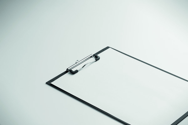 DIN A4 Klemmbrett Clipa - Schwarz