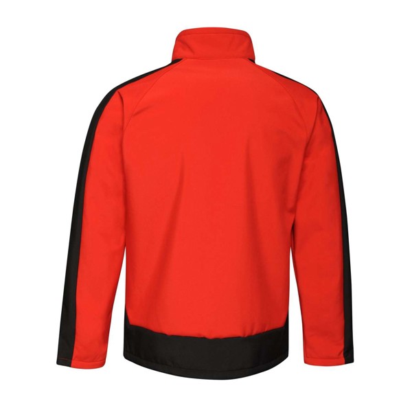 Contrast Printable 3 Layer Softshell - Classic Red / Black / S