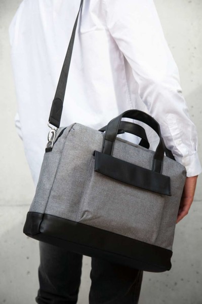 Business Laptop Bag - Graphite Grey Heather