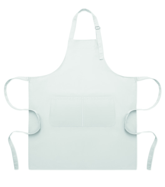 Adjustable kitchen apron Gala - White