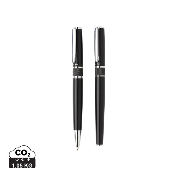 Swiss Peak pen set, blue ink, 1200m writing length