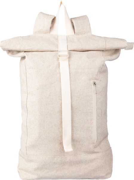 Mochila rolltop de cânhamo (280 gr/m2) Margarete