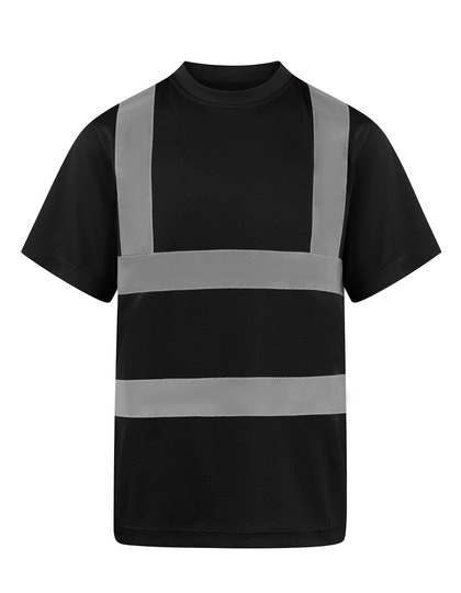 Hi-Vis Basic T-Shirt Cordoba - Black / XXL