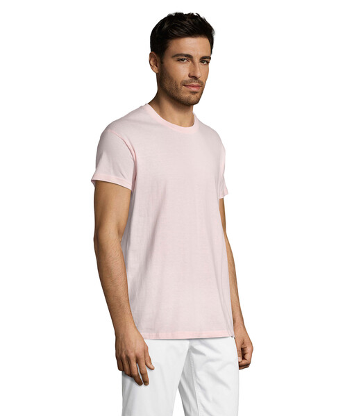 REGENT T-shirt unissex 150g - Medium PinkM