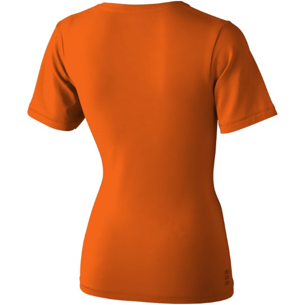Kawartha short sleeve women's GOTS organic t-shirt - Orange / S