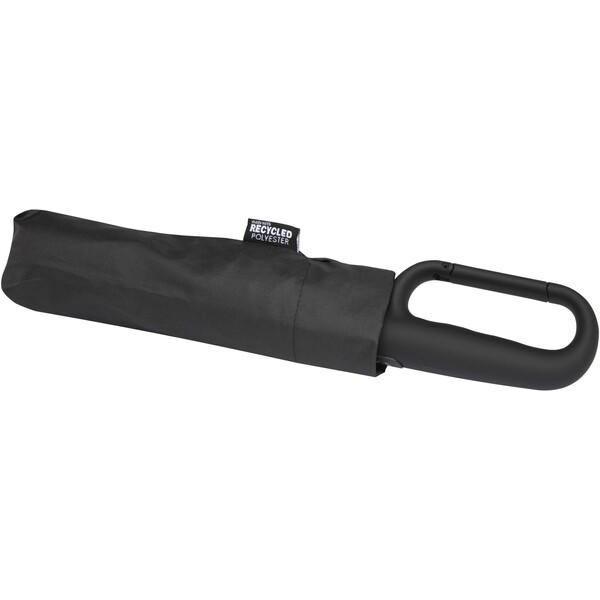 SMART 21" foldable RPET umbrella - Black