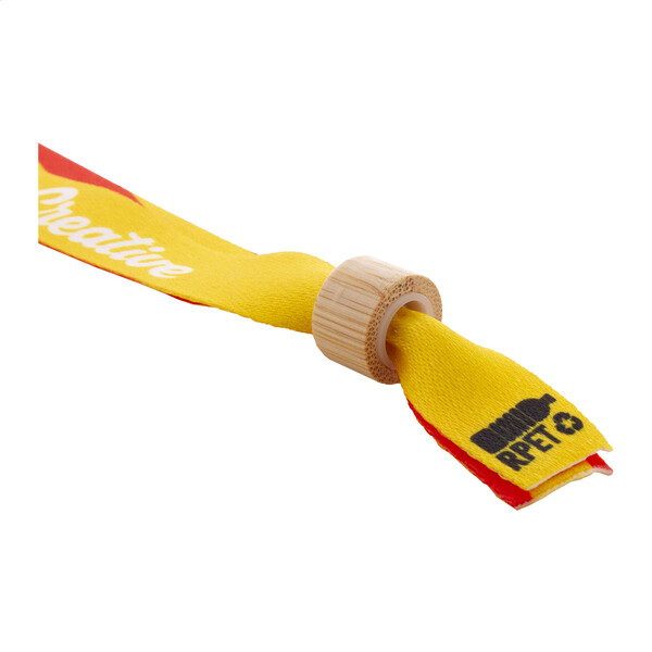 Bracelet festival RPET personnalisé SuboWrist Eco