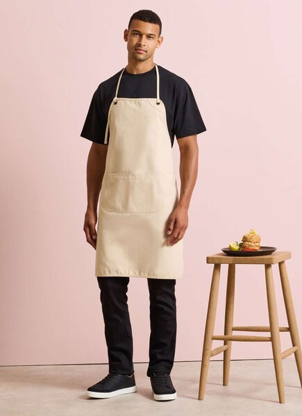 'Artisan's Choice' Double Pocket Canvas Apron - Dark Grey