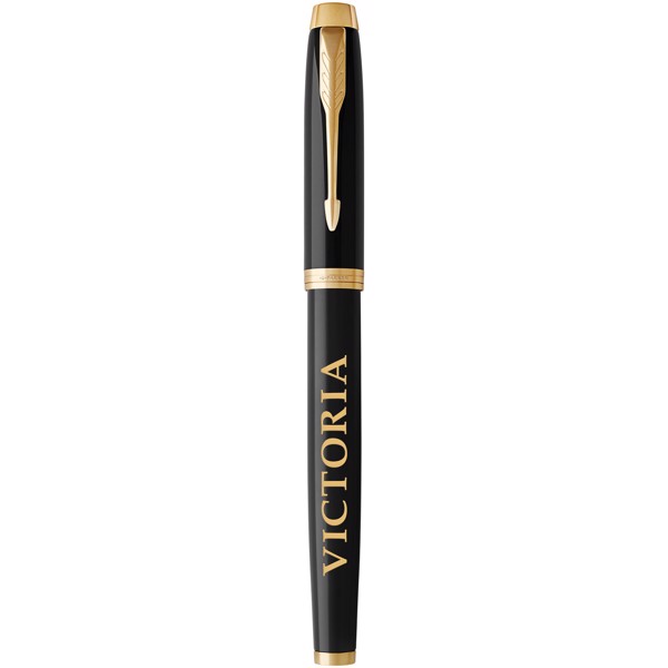 Parker IM fountain pen - Solid Black / Gold