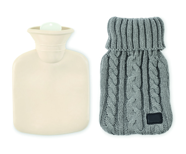 Hot water bottle 400ml Toasty - Grey