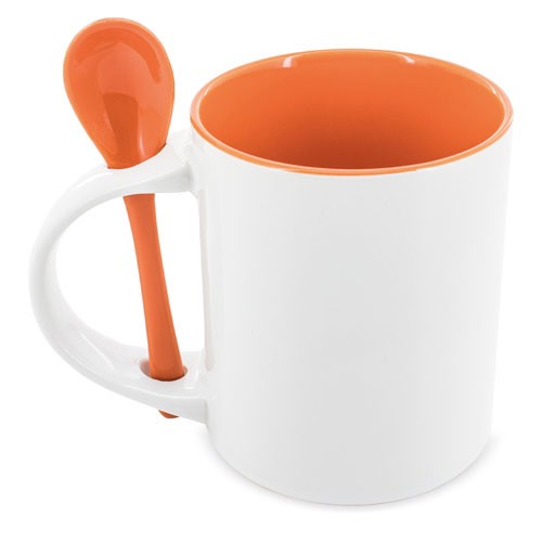 CANECA SUBLIMAÇAO C/COLHER -