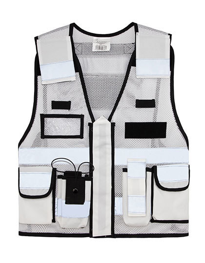Mesh Tactical Vest Sparta - White / XXL/4XL