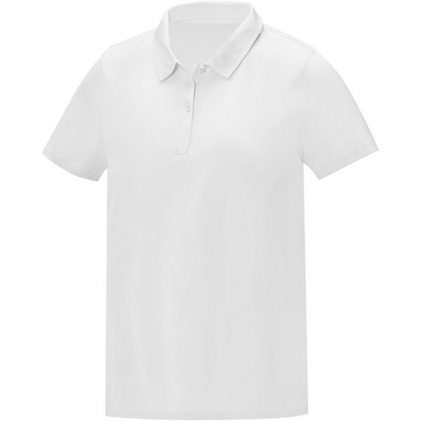 Polo Deimos en tissu léger et à manches courtes pour femme - Blanc / S