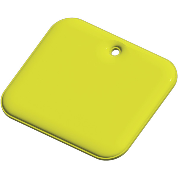 Pendente refletor de PVC retangular XL RFX™ - Amarelo neón