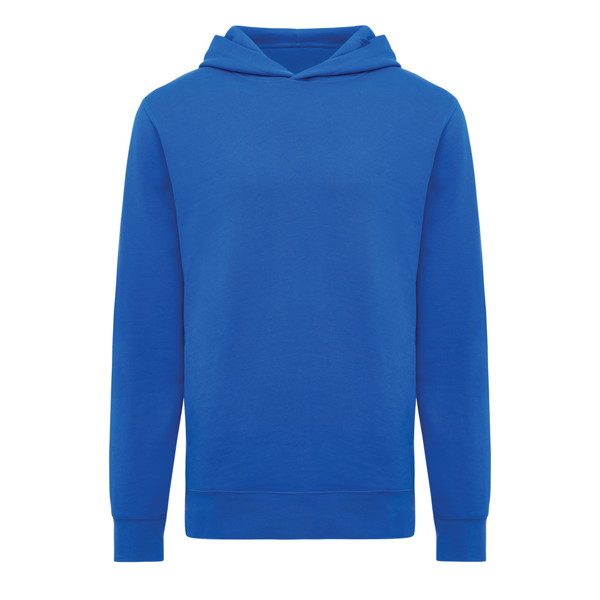 Sweat à capuche avec poches latérales Iqoniq Yengo - Bleu Royal / XL