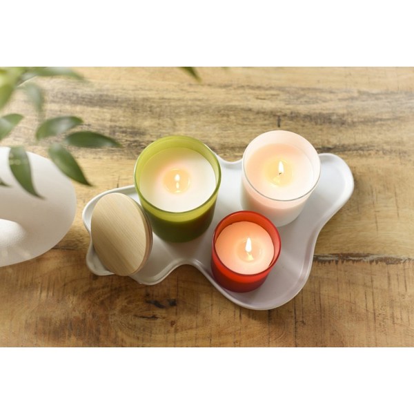 Scented candle - white