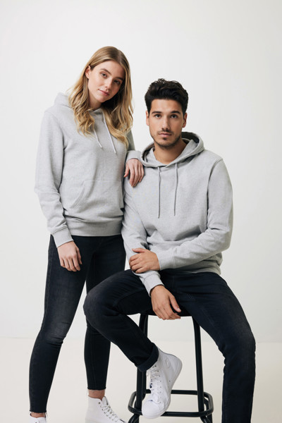 Iqoniq Torres ungefärbter Hoodie aus recycelter Baumwolle - Heather Grey / L