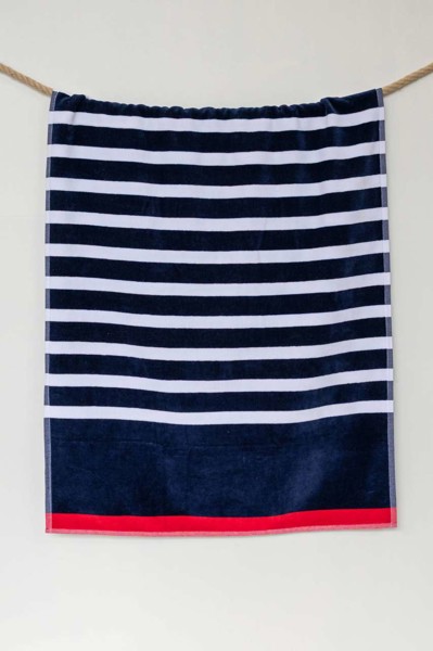 Olima „Sailor” Beach Velour Towel