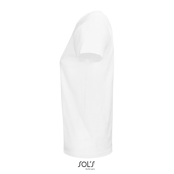 Ženska majica Pioneer organski bombaž, 175 g - Bela / S