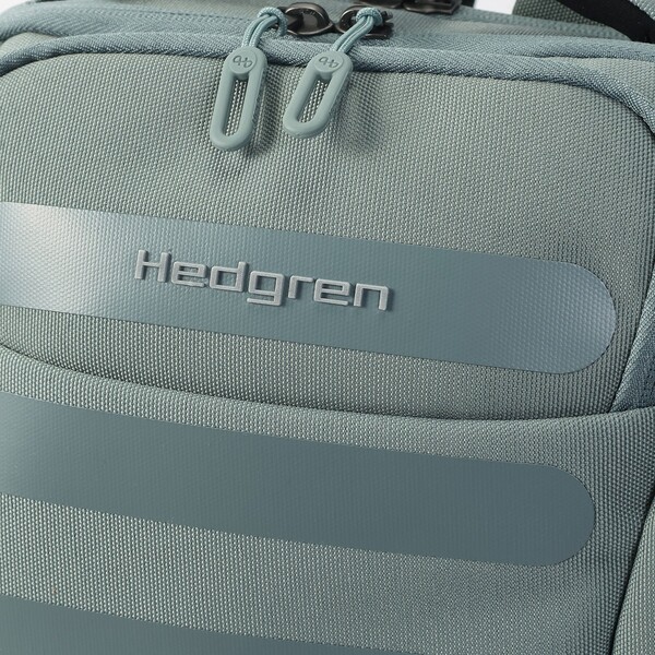 HANDLE M | 2 compartment Backpack M 15.6" + RFID - Hedgren - Grey-Green /