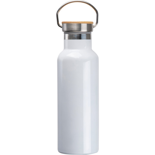 Sublimation vacuum flask made of stainless steel, 500ml MONIKA - White