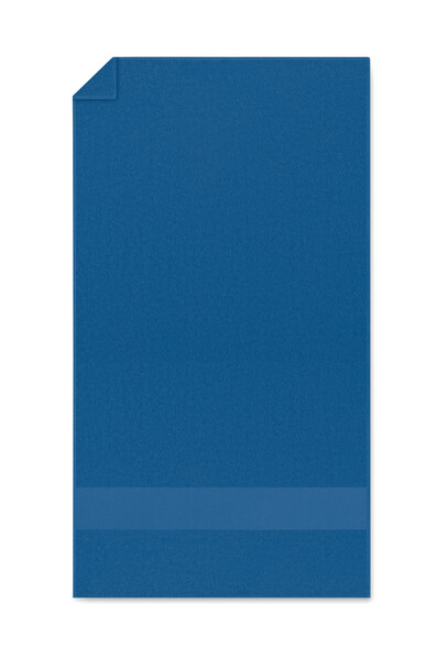 Telo in cotone organico 50x30cm Serry - Blu Royal