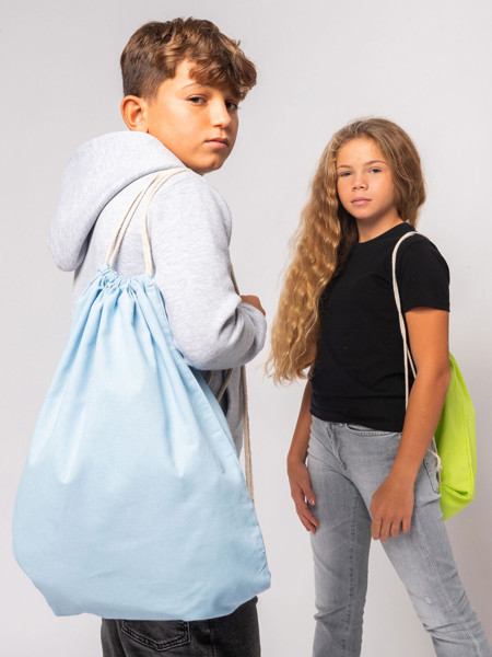 Cotton Gymsack - White