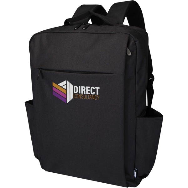 Sac à dos pour ordinateur portable 15" Libra recyclé GRS de 15L - Heather Charcoal