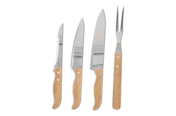 Set de couteaux dans une boîte cadeau - Bois