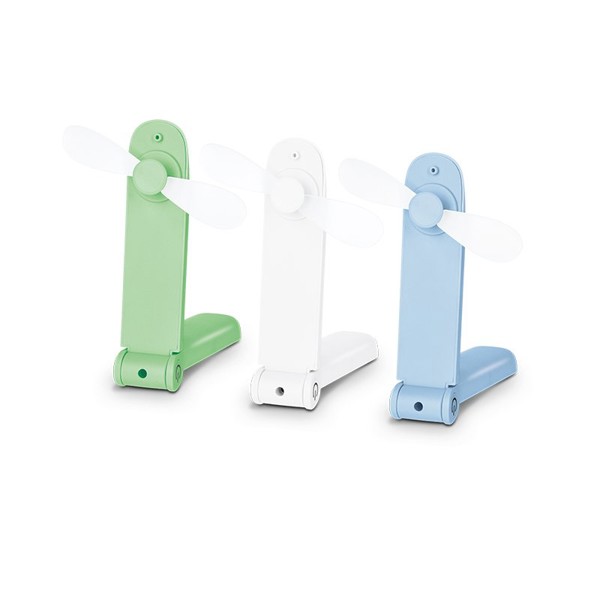 VENTILATEUR PORTABLE NOMADE RECHARGEABLE - Vert