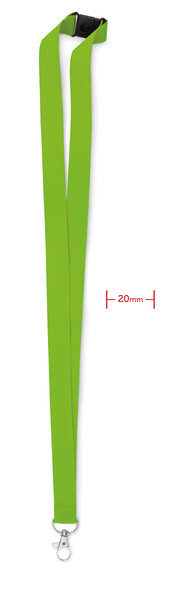 Nyakpánt karabinerrel, 20 mm Pany