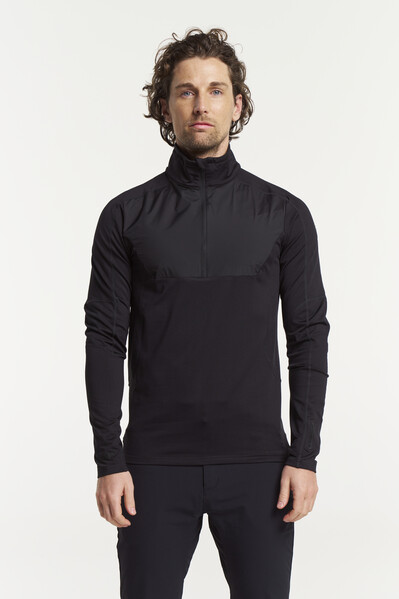 Txlite Windblock Half Zip M Black XXL