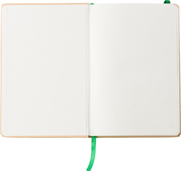Notitieboek Gianni | Gerecycled karton | A5 | Gelinieerd - wit
