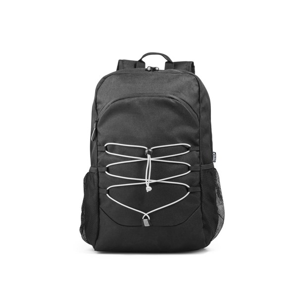 DELFOS BACKPACK. Batoh na 15.6'' notebook z materiálu 300D PET (100% rPET) a 600D PET (100% rPET)