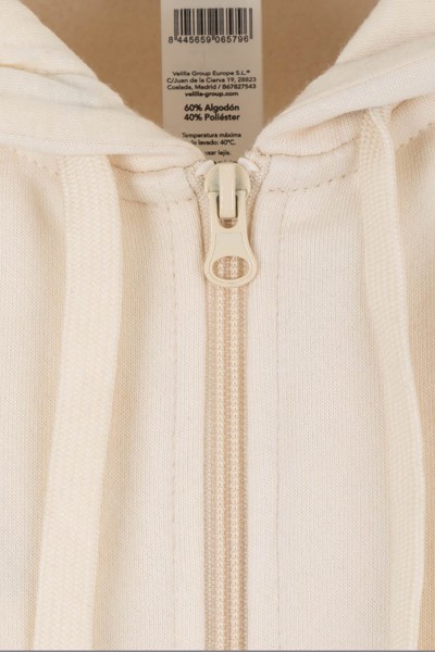 Sweatshirt fecho com capuz BYRON