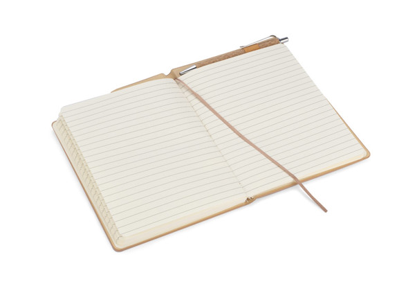 Cork notebook with pen TESSO A5