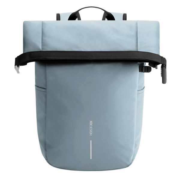 Protivlomni nahrbtnik XD Design, 16'' prenosnik, rPET - Modra / črna