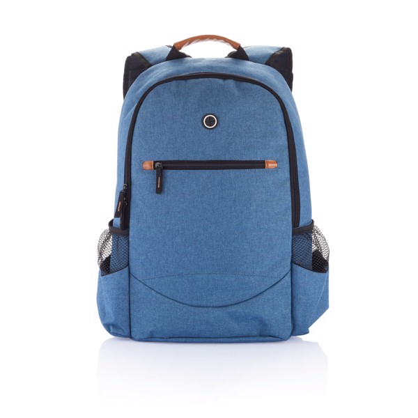 Modischer Duo Tone Rucksack, PVC-frei - Blau