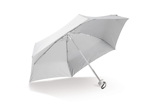 Ultra let 21” paraply med sleeve - Hvid